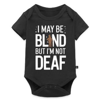 Blind blindness Visually impaired people - Baby Premium short-sleeve bodysuit - black - Front