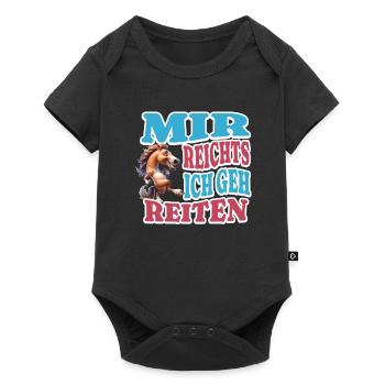 J’en ai assez de rouler - Body à manches courtes Premium Bébé - noir - Devant