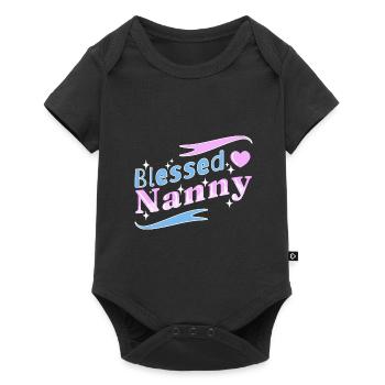 Nanny Babysitter Childminder - Baby Premium short-sleeve bodysuit - black - Front