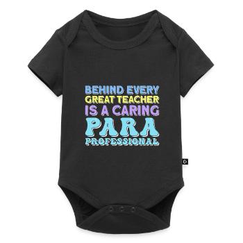 Paraprofessional - Baby Premium short-sleeve bodysuit - black - Front