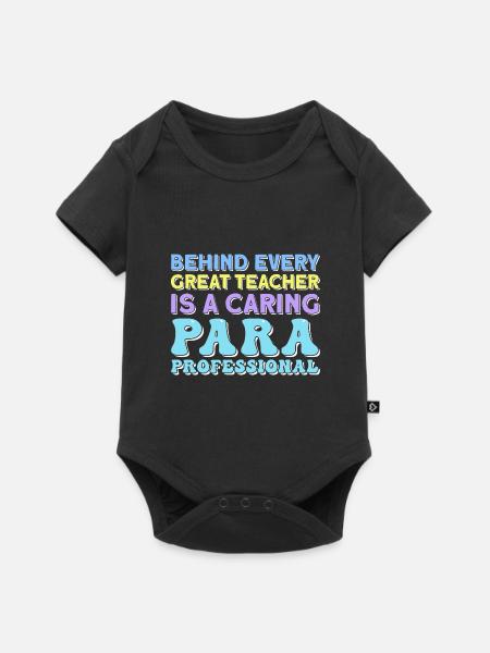 Paraprofessional - Baby Premium Kurzarmbody - Schwarz