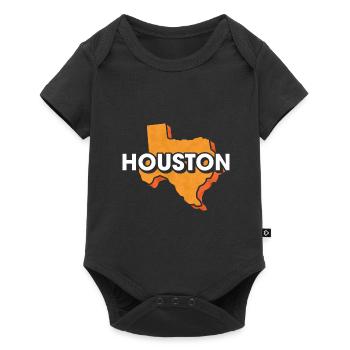 Houston Map Design for Proud Houston Residents - Baby Premium short-sleeve bodysuit - black - Front