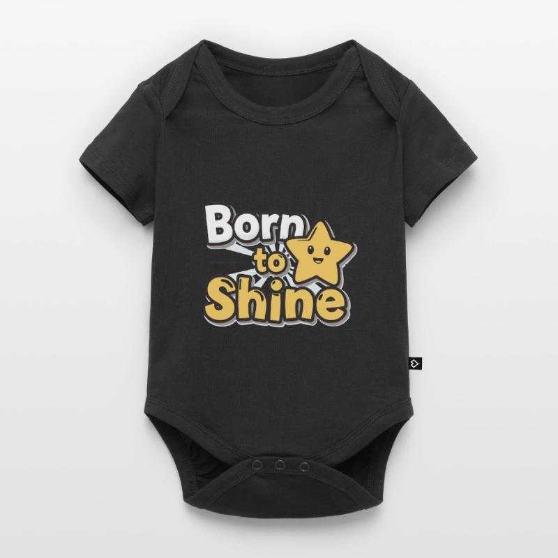 Né pour briller – Strahlender Stern Body à manches courtes Premium Bébé