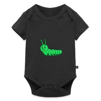Chenille - Body à manches courtes Premium Bébé - noir - Devant