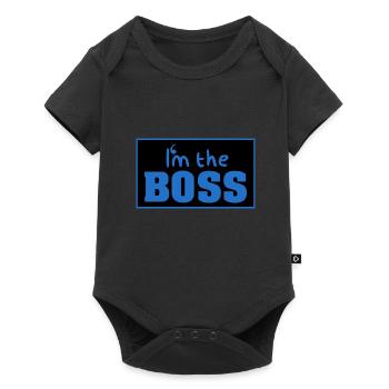 I'm the Boss - Baby Premium short-sleeve bodysuit - black - Front