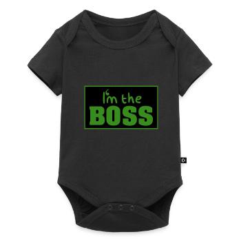 I'm the Boss - Baby Premium short-sleeve bodysuit - black - Front