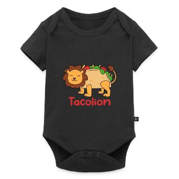 Cuisine mexicaine Fiesta Taco Tacolion - Body à manches courtes Premium Bébé - noir - Devant