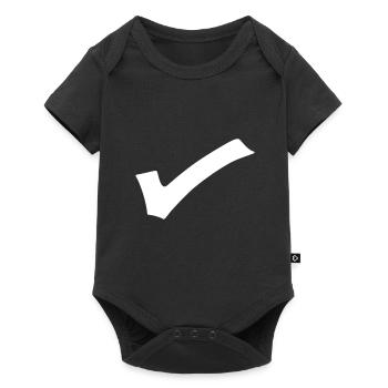 Hook Emoji Sketch Drawing White - Baby Premium short-sleeve bodysuit - black - Front