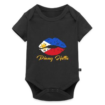 Girls Design für stolze Pinays - Baby Premium Kurzarmbody - Schwarz - Vorne