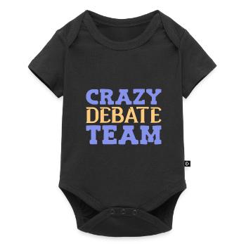 Débat Débat argumentation - Body à manches courtes Premium Bébé - noir - Devant