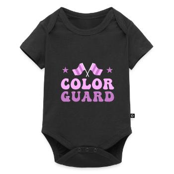 Color Guard - Baby Premium short-sleeve bodysuit - black - Front