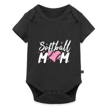 Softball - Body à manches courtes Premium Bébé - noir - Devant