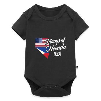 Des Philippins du Nevada conçoivent pour Proud Fil-Ams - Body à manches courtes Premium Bébé - noir - Devant