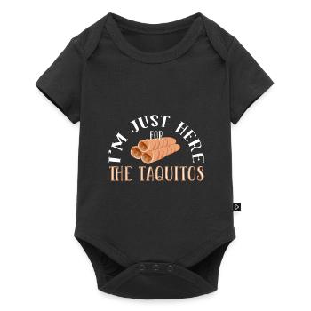 Taquito Mexican Food Tacos - Baby Premium short-sleeve bodysuit - black - Front