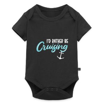 Cruise Cruise Ship - Baby Premium short-sleeve bodysuit - black - Front