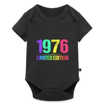1976 Édition Limitée Vintage 76 rétro vintage - Body à manches courtes Premium Bébé - noir - Devant
