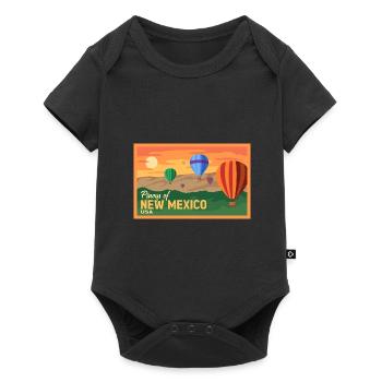 New Mexico Fil-Am Design for proud Pinoys - Baby Premium short-sleeve bodysuit - black - Front