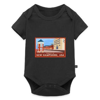 Design Fil-Am du New Hampshire pour les fiers Pinoys - Body à manches courtes Premium Bébé - noir - Devant
