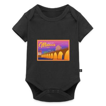 Minnesota Fil-Am Design pour Proud Pinoys - Body à manches courtes Premium Bébé - noir - Devant