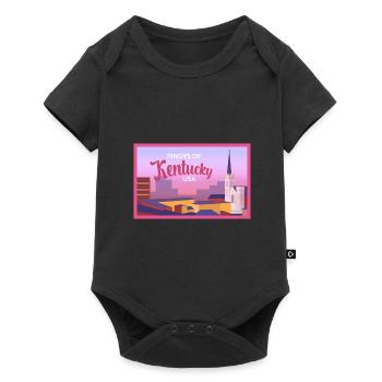 Kentucky Fil-Am Design pour les fiers Pinoys - Body à manches courtes Premium Bébé - noir - Devant