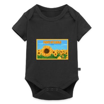 Kansas Fil-Am Design pour les fiers Pinoys - Body à manches courtes Premium Bébé - noir - Devant