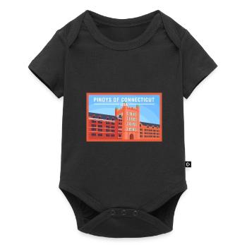 Connecticut Fil-Am Design pour Proud Pinoys - Body à manches courtes Premium Bébé - noir - Devant