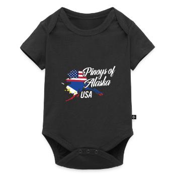 Les Philippins de l’Alaska conçoivent pour Proud Fil-Ams - Body à manches courtes Premium Bébé - noir - Devant
