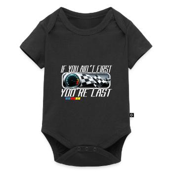 Si vous n’êtes pas le premier, vous êtes le dernier à courir - Body à manches courtes Premium Bébé - noir - Devant