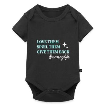 Nanny Babysitter Childminder - Baby Premium short-sleeve bodysuit - black - Front