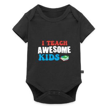 Teacher Teacher Primary School Teacher School Teacher - Baby Premium short-sleeve bodysuit - black - Front