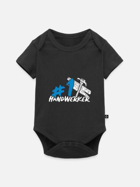 Handwerker - Baby Premium Kurzarmbody - Schwarz