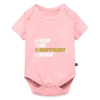 Zoology Reptiles Amphibians - Baby Premium short-sleeve bodysuit - rose - Front
