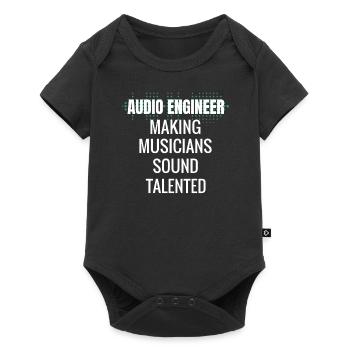 Sound Engineer Sound Engineer Sound Engineer Gift - Baby Premium short-sleeve bodysuit - black - Front