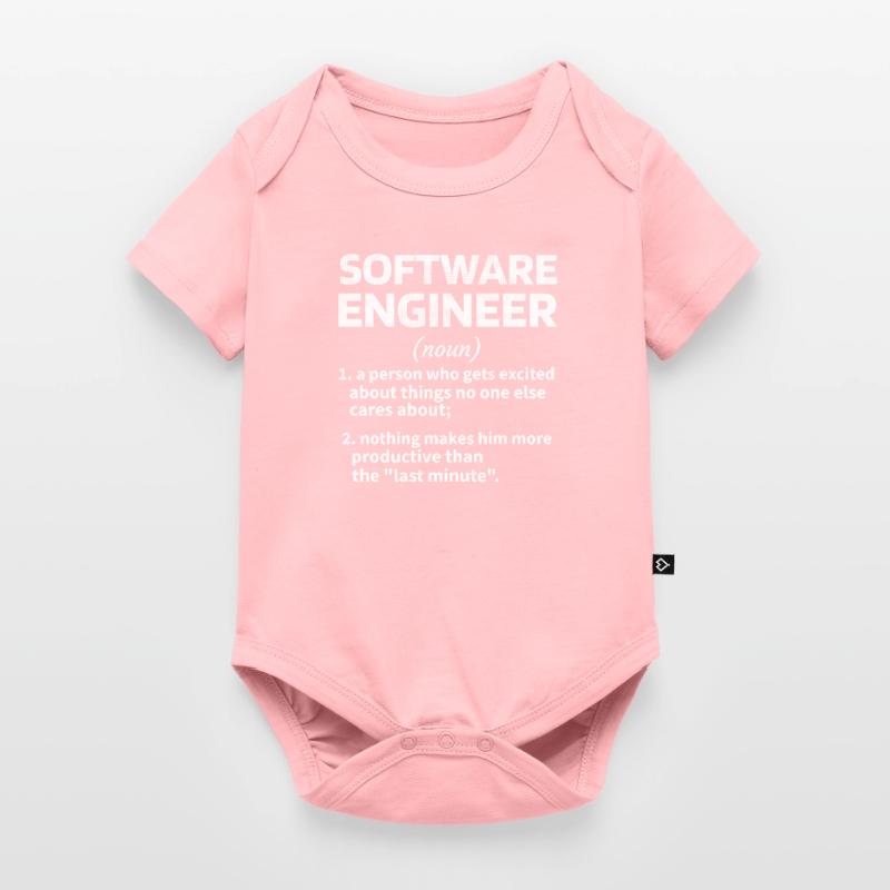 Software Engineer Software Engineer Technician Baby Premium short-sleeve bodysuit