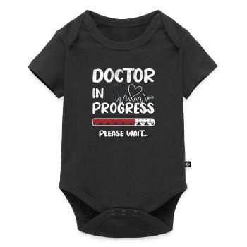 Medical student Future doctor Medical studies - Baby Premium short-sleeve bodysuit - black - Front