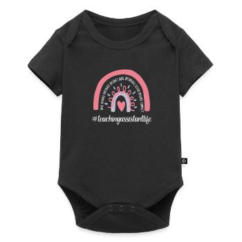 Teaching assistant Assistant Teacher Pedagogical assistant - Baby Premium short-sleeve bodysuit - black - Front