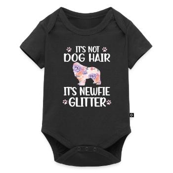 Amoureux de Terre-Neuve propriétaire de Terre-Neuve - Body à manches courtes Premium Bébé - noir - Devant