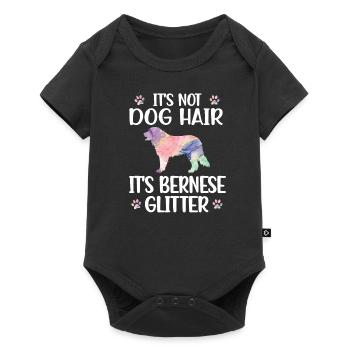 Amoureux du bouvier bernois Propriétaire d'un bouvier bernois - Body à manches courtes Premium Bébé - noir - Devant