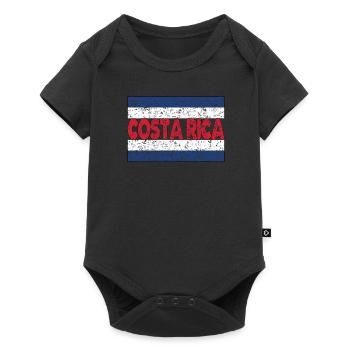 Costa Rica Costa Ricans Costa Rica Roots - Baby Premium short-sleeve bodysuit - black - Front