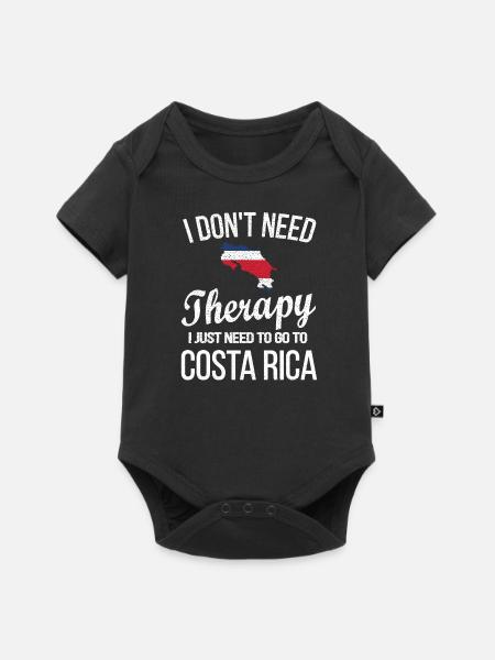 Costa Rica Costa Rica Origine Costa Rica - Body à manches courtes Premium Bébé - noir