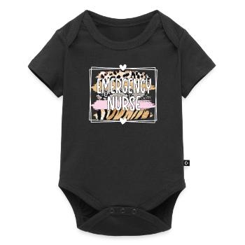 Nurse Emergency Room Emergency Nurse - Baby Premium short-sleeve bodysuit - black - Front