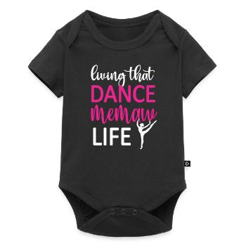 Fier danse Memaw grand-mère de danseur Dancing Memaw - Body à manches courtes Premium Bébé - noir - Devant
