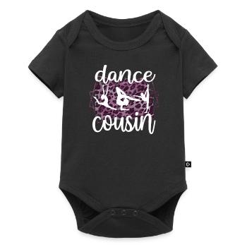 Fier Cousin de Danse D’un Danseur Cousin Danseur - Body à manches courtes Premium Bébé - noir - Devant