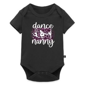 Fière danse nounou grand-mère par danseuse dansant nounou - Body à manches courtes Premium Bébé - noir - Devant