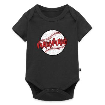 Mawmaw Grand-mère d’un joueur de baseball Baseball Mawmaw - Body à manches courtes Premium Bébé - noir - Devant