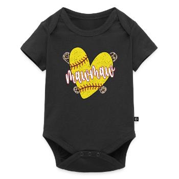 Mawmaw grand-mère d'un joueur de softball Mawmaw de softball - Body à manches courtes Premium Bébé - noir - Devant