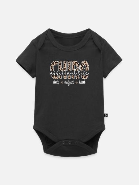 Chiropraktischer Assistent Chiropraktik-Assistent - Baby Premium Kurzarmbody - Schwarz