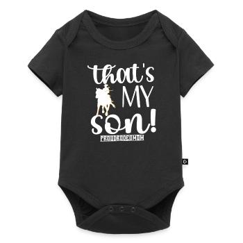 Cadeau de maman fière de Rodeo Rodeo Rider - Body à manches courtes Premium Bébé - noir - Devant