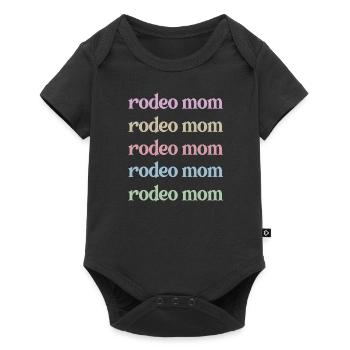 Cadeau de maman fière de Rodeo Rodeo Rider - Body à manches courtes Premium Bébé - noir - Devant