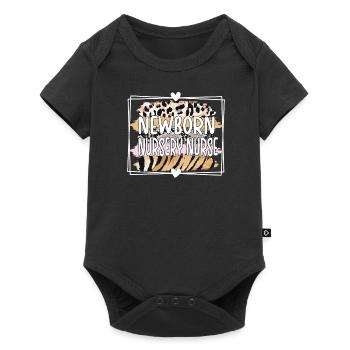 Baby nurse neonatal nurse - Baby Premium short-sleeve bodysuit - black - Front